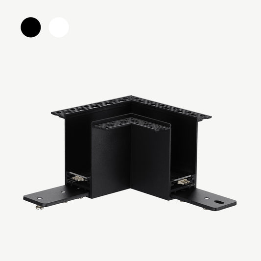Lux Select Magnetisch Inbouw Hoekprofiel 90° – Zwart