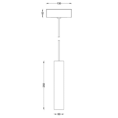 Lux Select Pendant50 Magnetische LED Hanglamp 10W – Zwart
